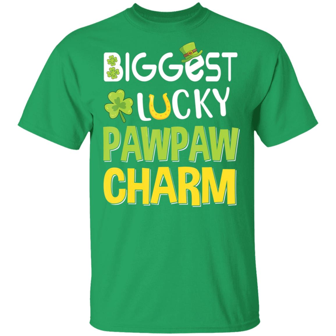 Biggest-Lucky Pawpaw Charm Saint Patricks Day T-Shirt