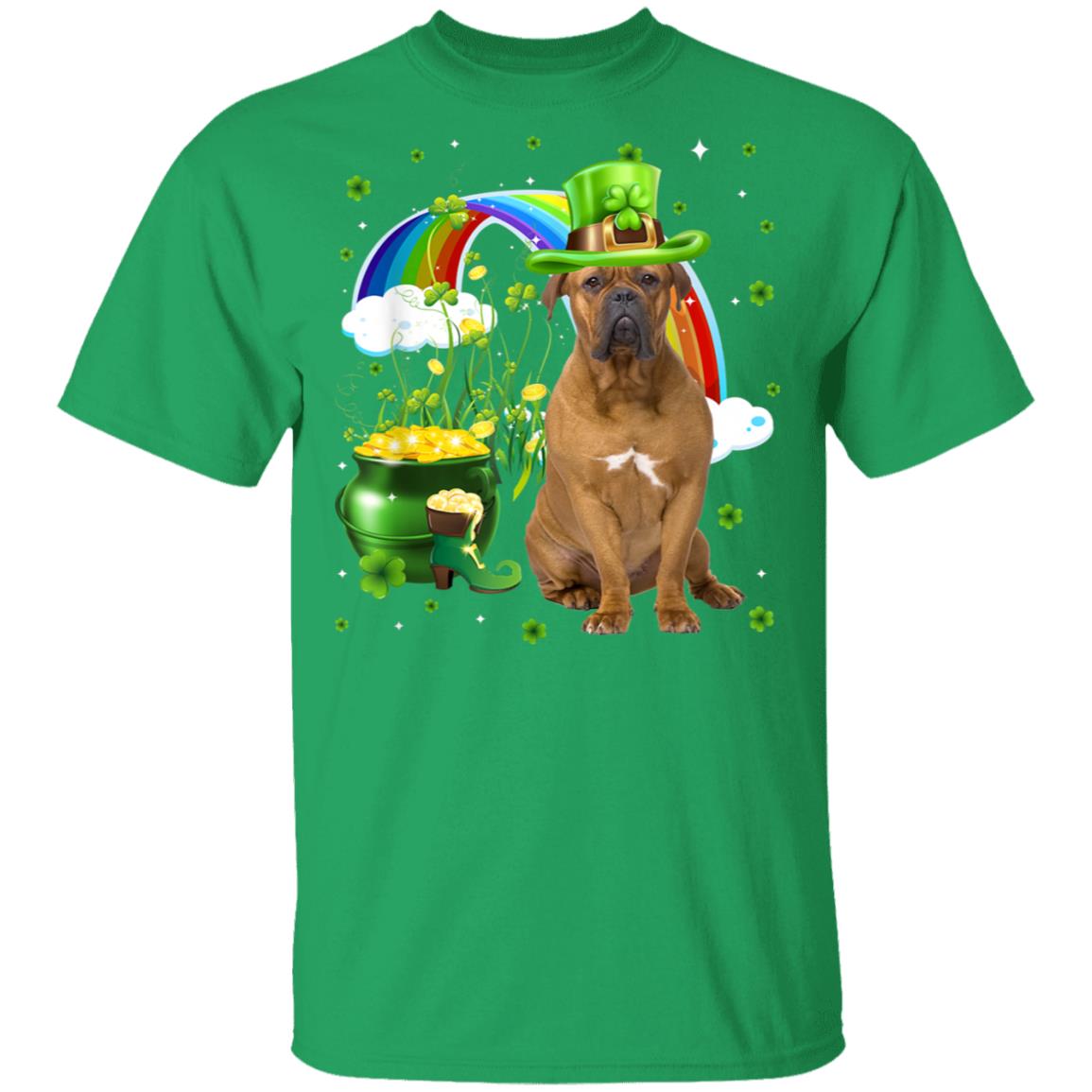 Boerboel-St-Patricks-Day-Irish-Shamrock-Dog-T-Shirt-1