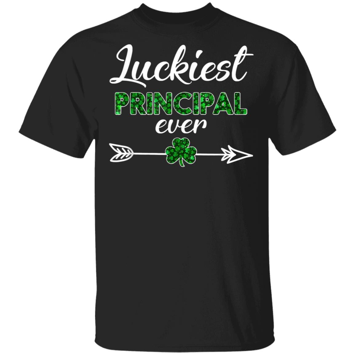 Cute Luckiest Principal Ever St Patricks Day T-Shirt