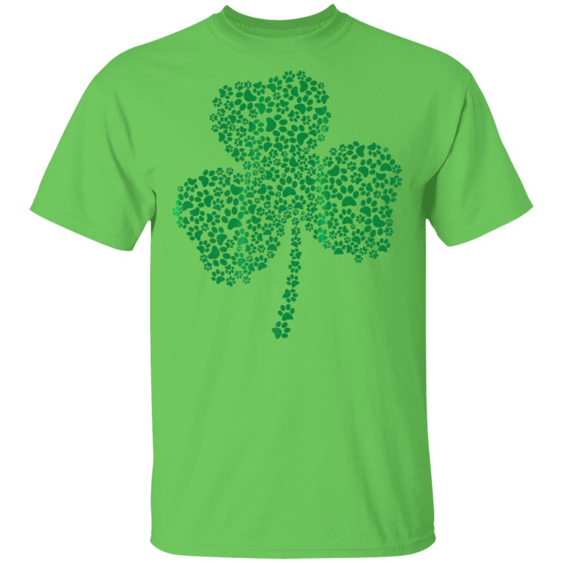 Dog-Paw-Shamrock-St-Patricks-Day-Premium-T-Shirt-1