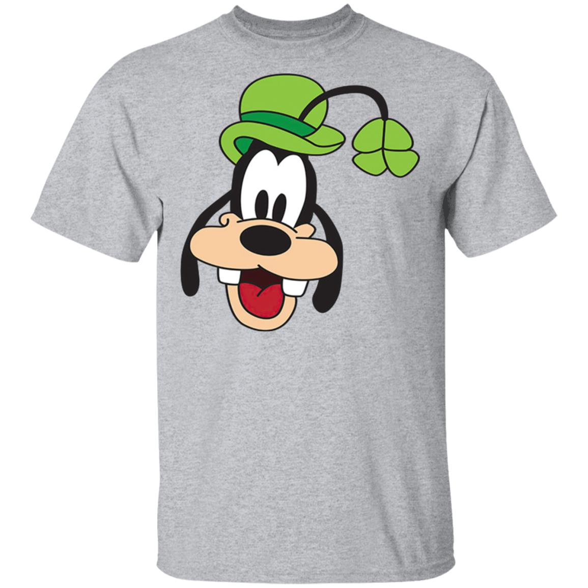 Goofy-St-Patricks-Day-T-Shirt-Cotton-Tee-1