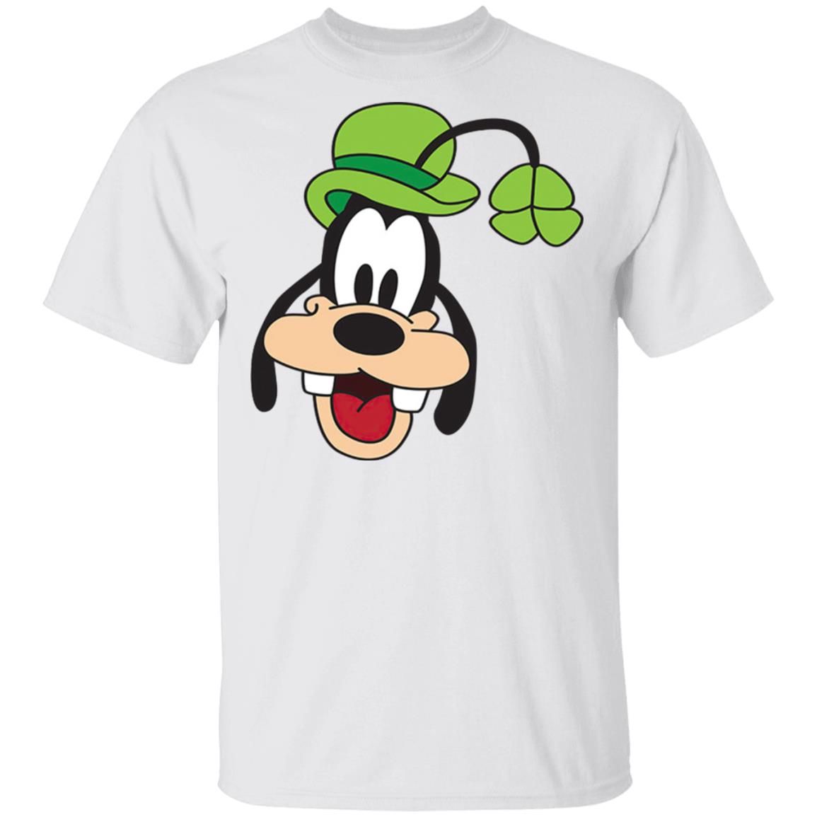Goofy St Patrick's Day T-Shirt Cotton Tee