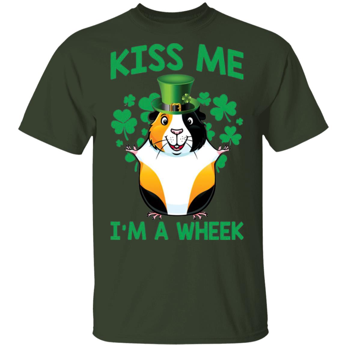 Guinea-Pig-Kiss-Me-IM-A-Wheek-St-Patricks-Day-T-Shirt-Cotton-Tee-1