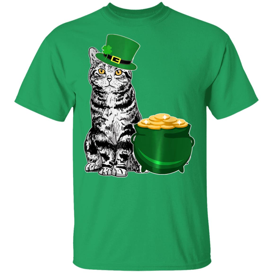 Lucky-American-Shorthair-St-Patricks-Day-T-Shirt-1