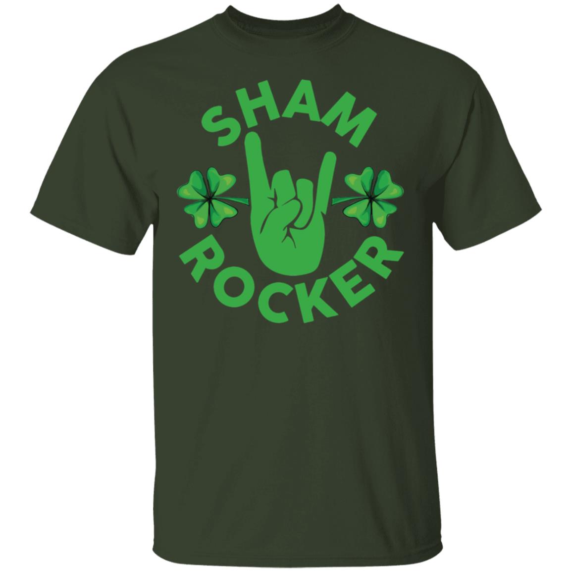 Rocking-The-Shamrock-Shamrocker-T-Shirt-Cotton-Tee-1