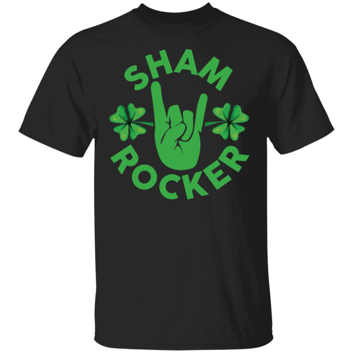 Rocking The Shamrock Shamrocker T-Shirt Cotton Tee