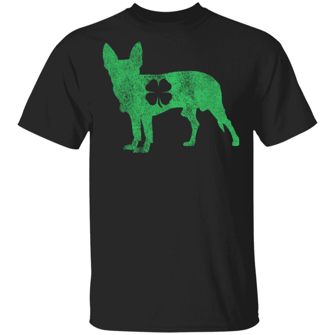 St. Patricks Day Dog Pet Chihuahua Irish Green Shamrock T-Shirt